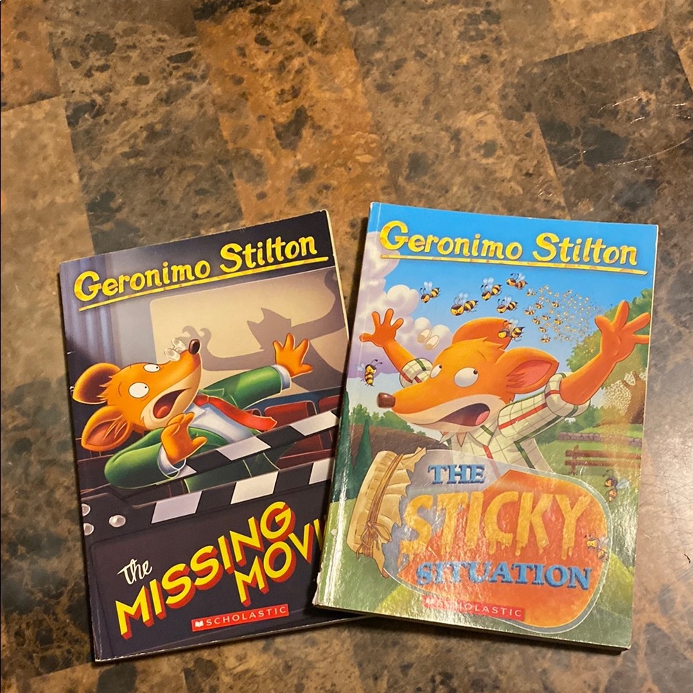 ⚡️Bundle⚡️Scholastic Geronimo Stilton Adventure Duo Set
